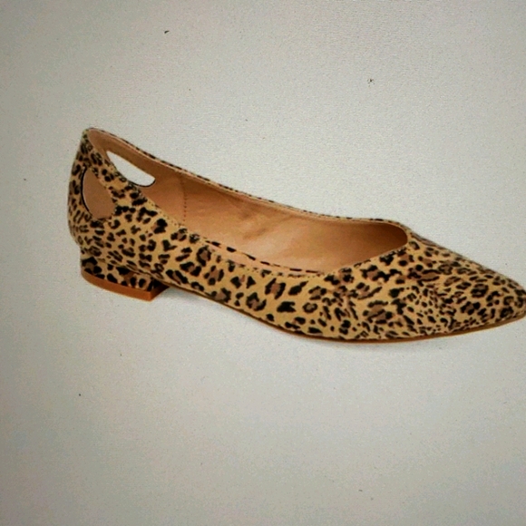 Journey Collection Devon Leopard Flats - Picture 1 of 7